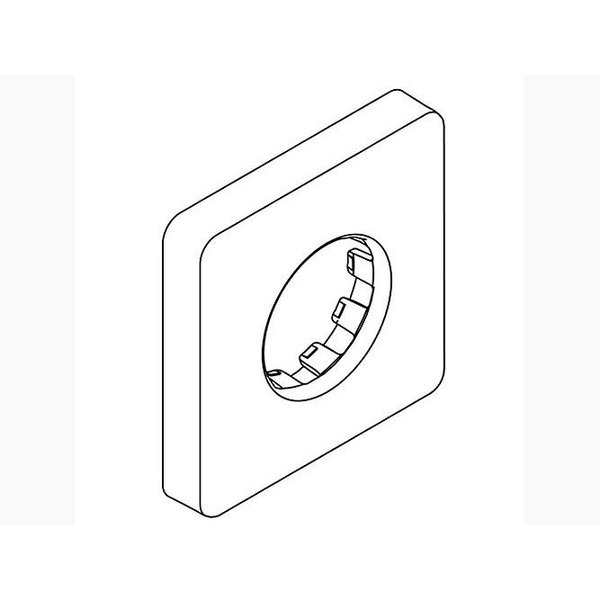 Kohler Escutcheon, 1224550-CP 1224550-CP